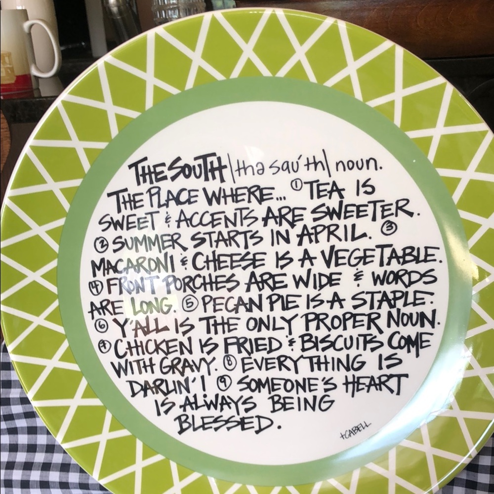 Magnolia Green and White Dinnerware Collection